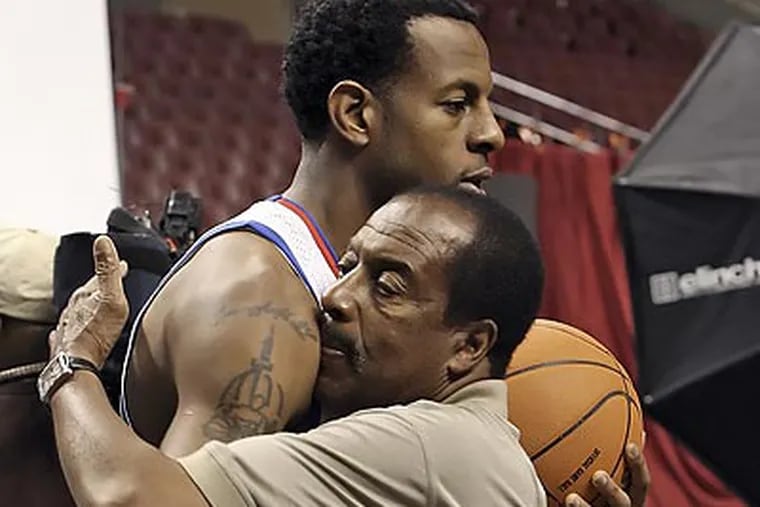 Andre Iguodala comes into training camp fresh off winning a gold medal with Team USA. (Steven M. Falk /  Staff Photographer)