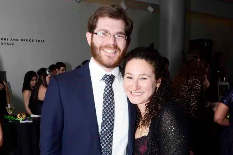 Guests at the annual Masquerade Ball in celebration of Purim at the National Museum of American Jewish on Mar. 7, 2015. (HughE Dillon / Philly.com)