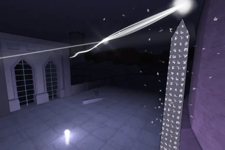The simple goal in this `surreal' video game, from a startup founded by recent Drexel grad Thomas Sharpe, is to turn on the lights.