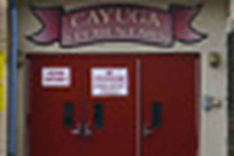 The exterior of Cayuga Elementary School, which has been accused of cheating to improve overall test scores. February 10, 2012. 4358 N. 5th St (near Cayuga St.) RRXCHEAT12P (Alex Remnick/Staff Photograper) EDITOR'S NOTE: Cayuga Elementary has produced remarkable test results for several years, and Philadelphia School District officials have noticed, rewarding Cayuga with some flexibility in curriculum and budgeting and public pats on the back. But several people associated with the school at 5th and Cayuga Streets - teachers, a former staffer, parents - say it achieved those stellar scores in part by cheating. "The pressure has gotten greater and greater every year," one teacher said. "We're going to have to face the wrath of the principal, or we're going to have to cheat for her."