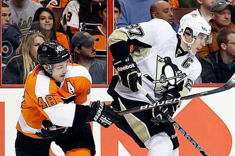 The Flyers renew their rivalry with the Penguins Saturday. (Yong Kim/Staff Photographer)
