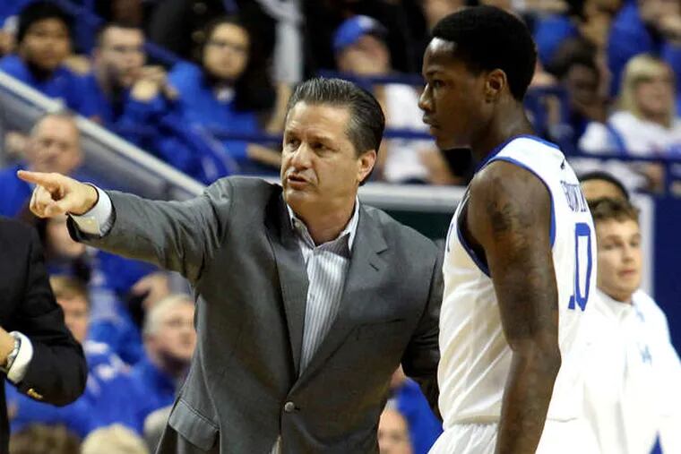 Coach John Calipari is good at what he does: Recruiting the best players to Kentucky and reloading when they leave in a year or 2 for the NBA. ASSOCIATED PRESS