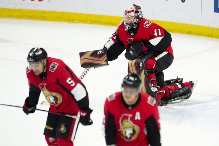 An Uber driver secretly filmed seven Ottawa Senators players recently as they ridiculed one of their assistant coaches and the team's penalty kill.
