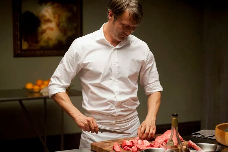 Mads Mikkelsen plays Hannibal Lecter in NBC's thriller &quot;Hannibal&quot; at 10 p.m. Thursday.