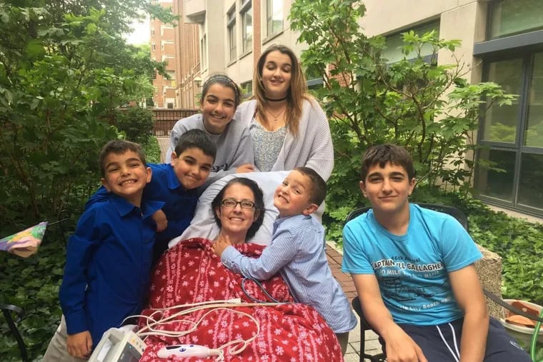 Dr. Amy Reed and  her six children celebrated their last  Mother’s Day this past May, 10 days before she died