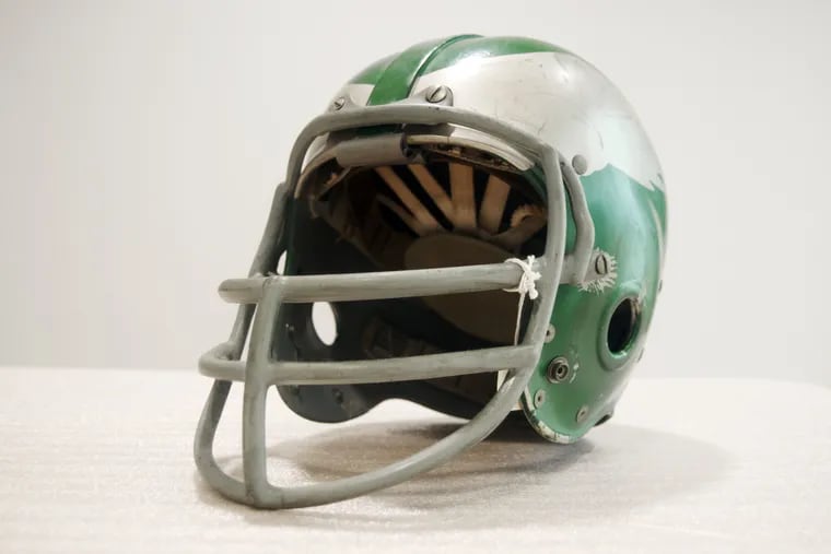 Pro Football Hall of Fame: 9 Eagles artifacts, from Nick Foles' helmet to  Brian Dawkins' Bible
