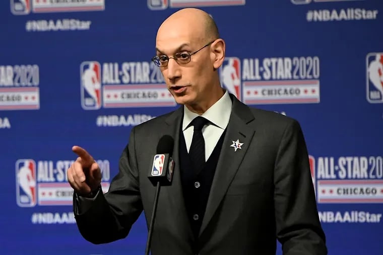 NBA commissioner Adam Silver shared three options if the season resumes.