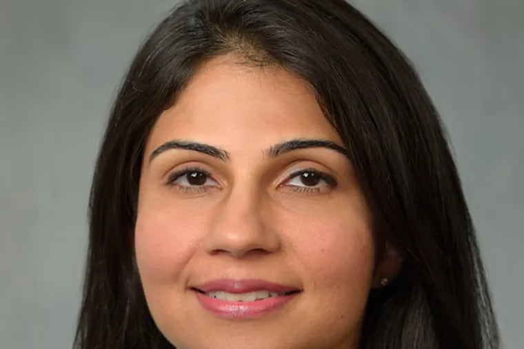 Monika Sanghavi is a Penn Medicine cardiologist who specializes in women's heart health.