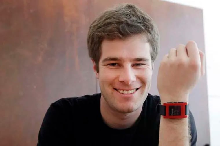 Eric Migicovsky turned to Kickstarter and raised millions for his company’s interactive watch. (AP/File Photo)