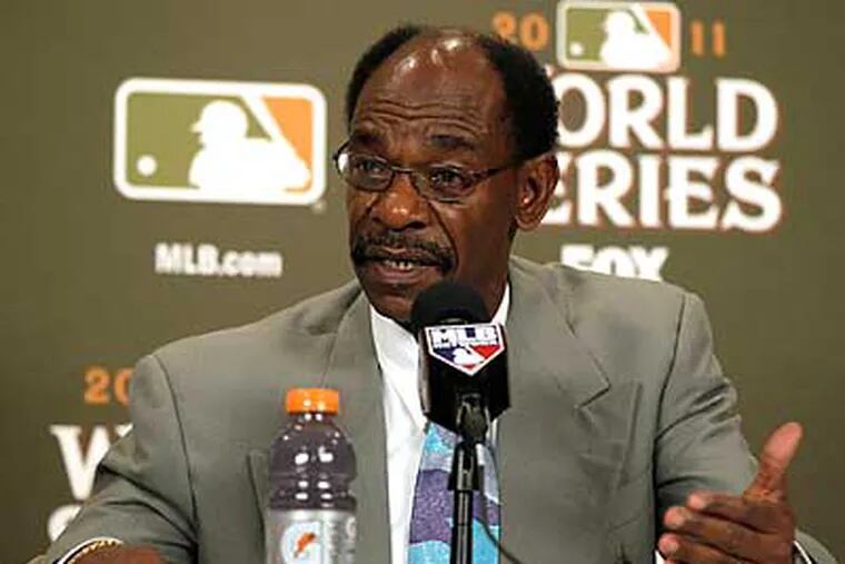 Texas manager Ron Washington said a win over the Phillies was a turning point for his team. (Jeff Roberson/AP)
