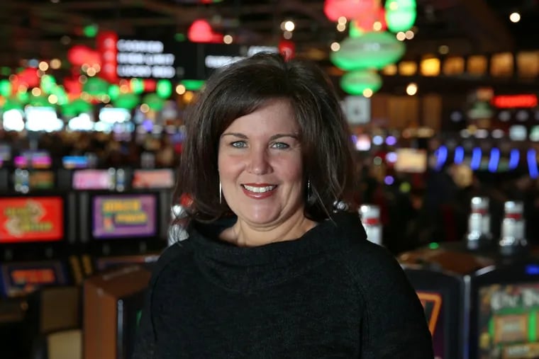 Wendy Hamilton, SugarHouse general manager, is excited about changes in store for the casino. (DAVID MAIALETTI / Staff Photographer)