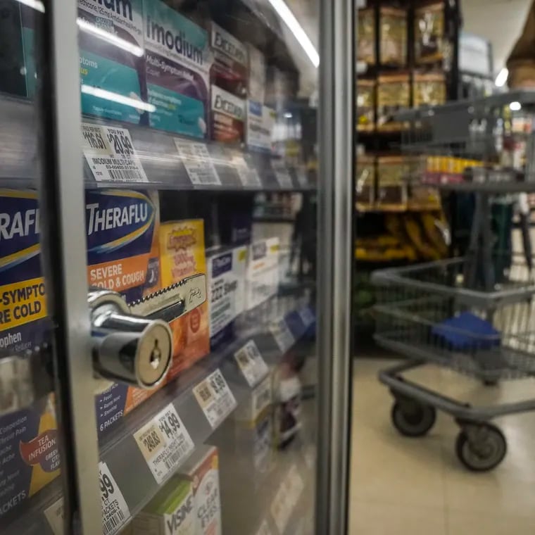 Consumers say it seems like more products than ever are locked up at CVS, Target, and other stores in the city and suburbs, and "it takes the fun out of the experience" of shopping in person.