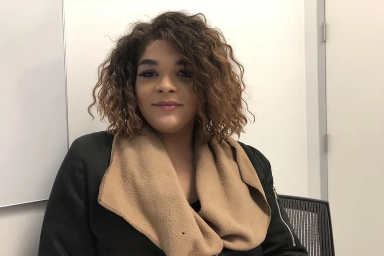 Hazel Edwards, 21, of West Philadelphia, helped craft Policy 252 for the Philadelphia School District, regarding transgender and gender non-conforming youth.