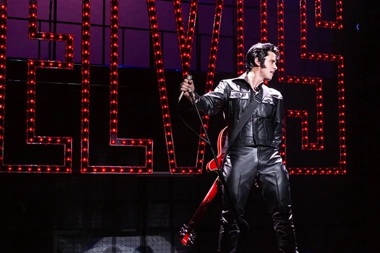 Lucas Pastrana stars in 'Elvis: A Musical Revolution," running at Walnut Street Theatre through Nov. 5.