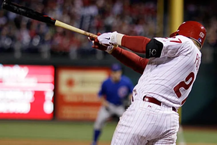Placido Polanco occupied the No. 3 spot in the Phillies' lineup on Friday. (Matt Slocum/AP file photo)