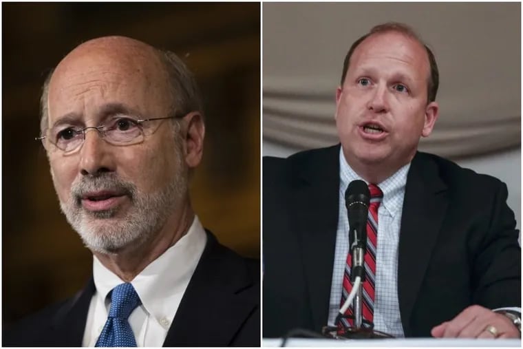 Gov. Tom Wolf has called on State Sen. Daylin Leach to resign in the wake of allegations that the senator behaved inappropriately towards female campaign staffers and interns.