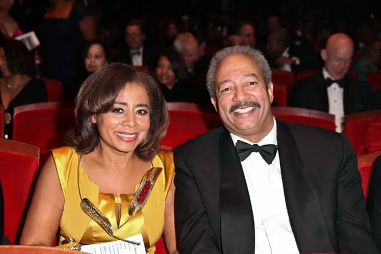Renee Chenault-Fattah, shown with husband in 2013, was described as “Person E” in the 85-page indictment. (REUBEN HARLEY / DAILY NEWS STAFF)