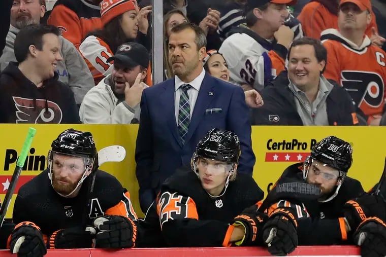 Flyers head coach Alain Vigneault believes his team took positive steps this season.