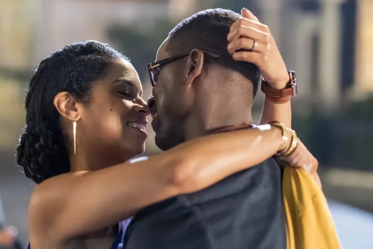 Susan Kelechi Watson as Beth, Sterling K. Brown as Randall in a scene from NBC’s “This Is Us," which healed a rift between the couple in Tuesday's season finale with a bold real estate move.