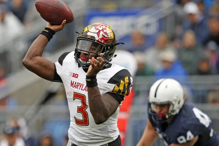 Comcast Corp. is narrowing its distribution of the Big Ten Network to states with Big Ten Conference universities as the pat-TV industry deals with sports costs. In October 2016, Maryland quarterback Tyrrell Pigrome (3) threw a pass against Penn State during the second half of an NCAA college football game in State College, Pa. Both teams are part of the Big Ten Conference.