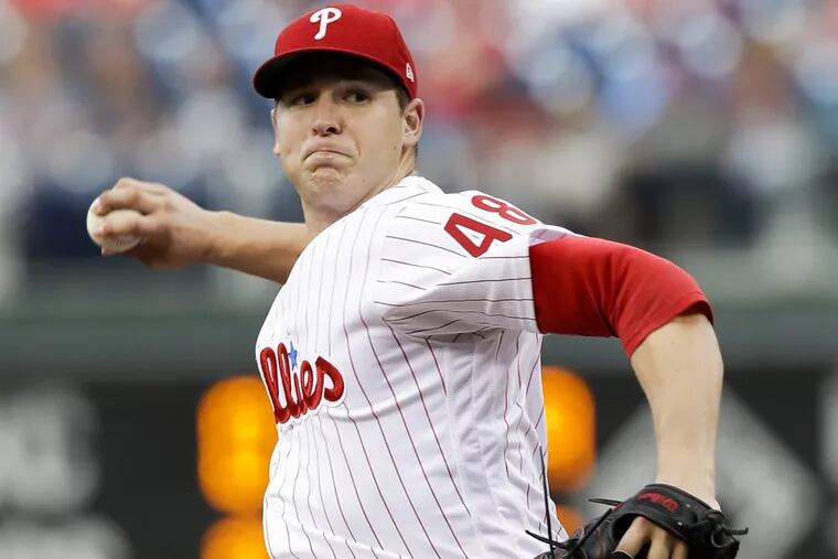 Phillies’ Jerad Eickhoff will start Friday against the Cubs on an extra day of rest.