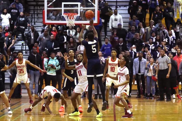 Nisine Poplar s Late Three pointer Powers MC S Past Imhotep In Public