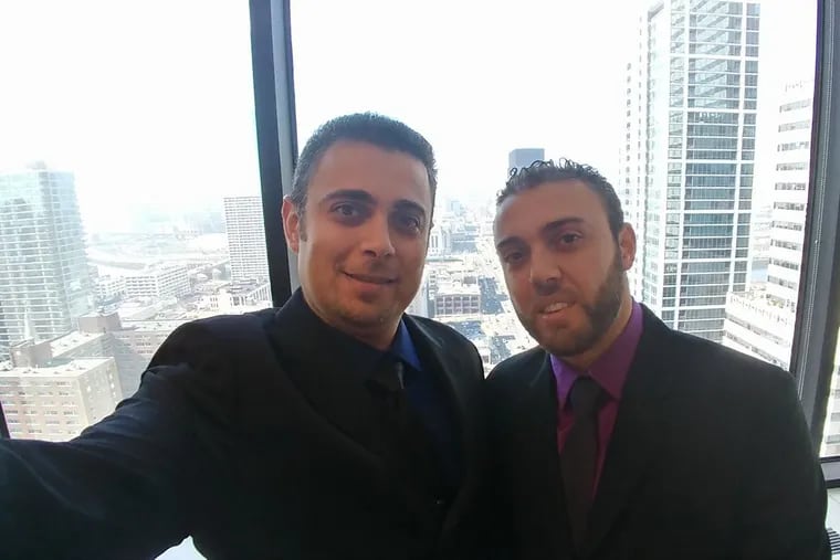 Brothers Imad (left) and Bahaa (right) Dawara were sentenced this week to nine years in prison and ordered to pay more than $22 million for intentionally setting a 2018 Old City that ravaged their business, displaced hundreds of apartment residents and shuttered several popular neighboring eateries for good.