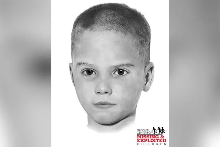 An image of the victim in the notorious “Boy in the Box” case identified as Joseph Augustus Zarelli, created in 2016 by the National Center for Missing and Exploited Children.