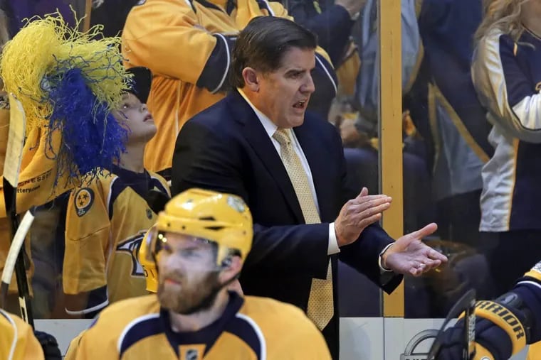 Peter Laviolette is going to the Stanley Cup Final for the first time since taking the Flyers there in 2010.