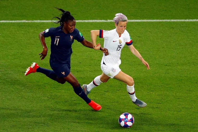 The United States and France meet Tuesday for the first time since the 2019 World Cup.