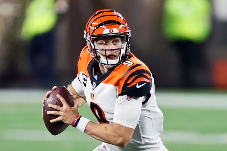 Joe Burrow and the Bengals are 0-2 straight up heading into Sunday's game at Lincoln Financial Field.