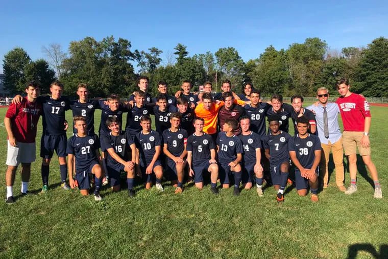 The Holy Ghost Prep soccer team topped Bensalem, 5-1, on Tuesday.