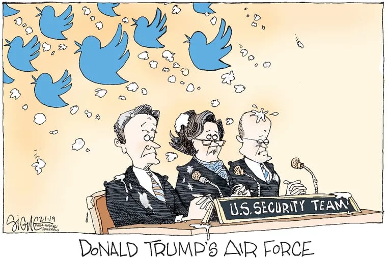 Signe cartoon
TOON01e
Trump Air Force

