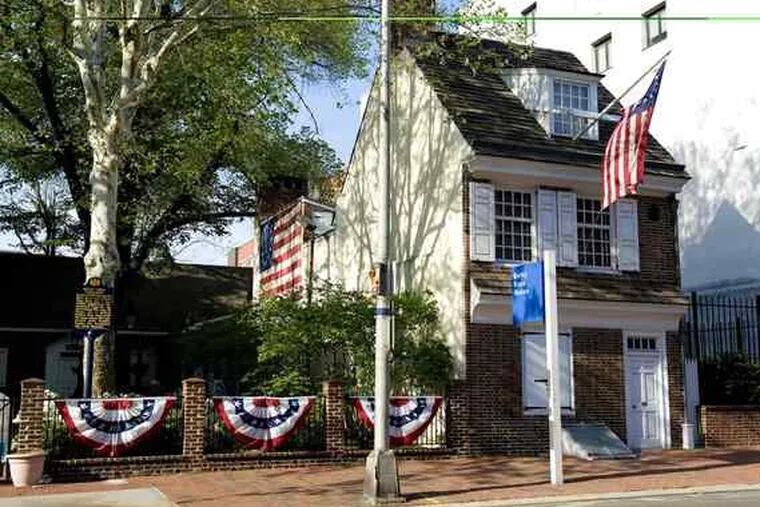 Flag central: The Betsy Ross House will host Flag Festival 2009: A Turn of the Century Celebration on this Flag Day weekend.
