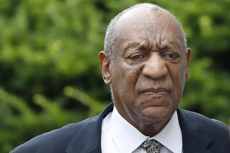 Bill Cosby arrives at the Montgomery County Courthouse in Norristown,