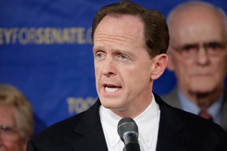 Pat Toomey outpaced both his Democratic rival and his own campaign’s expectations. (Christopher Gardner)