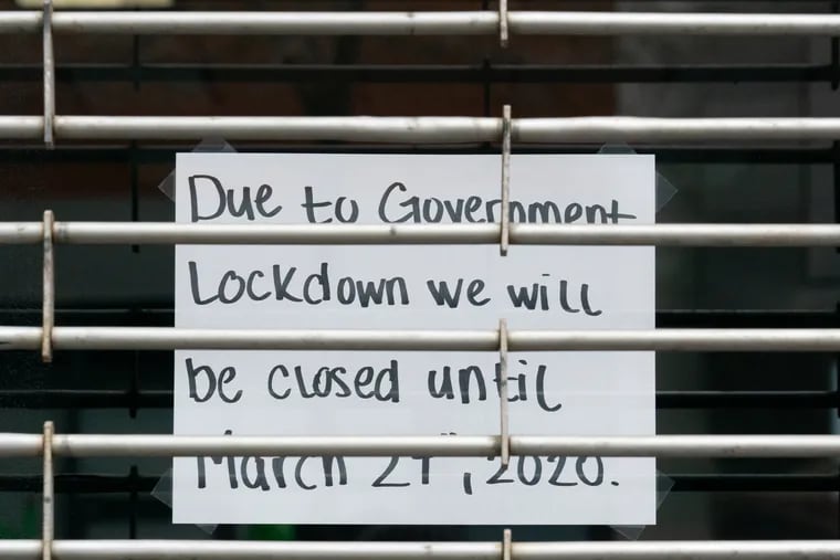 The governor has issued a mandatory shutdown order of many businesses in response to the coronavirus outbreak.