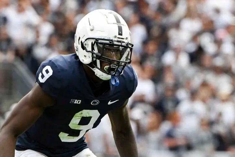 Penn State cornerback Joey Porter Jr. could fit in well with the Eagles if James Bradberry signs elsewhere in the offseason.