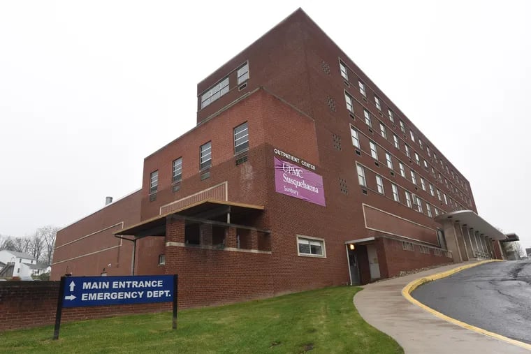 The soon-to-be-shuttered Sunbury Community Hospital in Northumberland County will be unable to accept any rural Pennsylvania coronavirus patients.