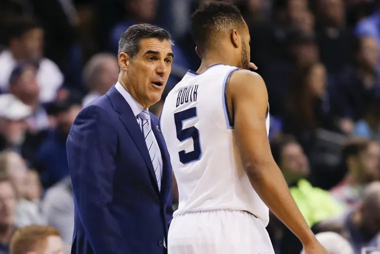 Villanova coach Jay Wright said guard Phil Booth’s return from injury during the regular season is one of the big factors in the Wildcats’ run.
