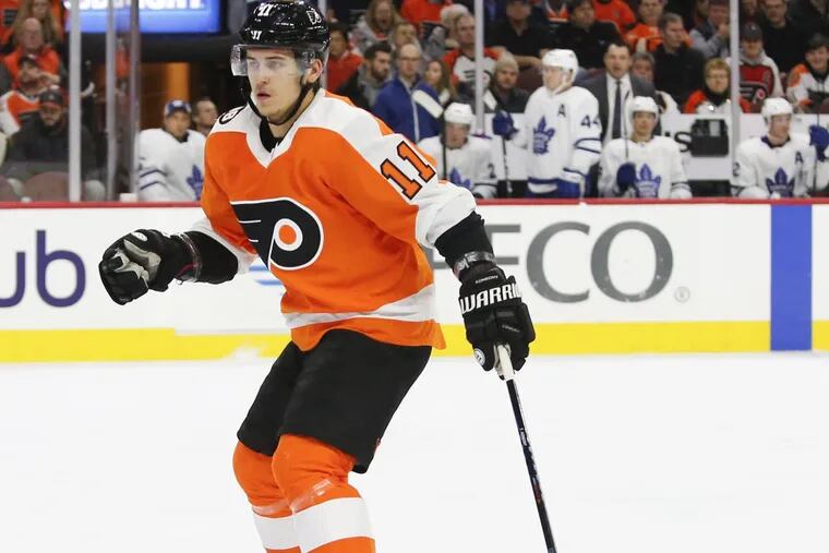 Travis Konecny said the Flyers’ 7-0 loss to the Penguins Wednesday was a “hiccup.” Game 2 is Friday in Pittsburgh.
