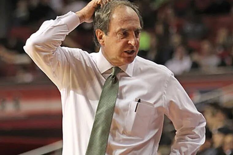 Fran Dunphy will soon be heading to yet another NCAA tournament as Temple's head coach. (Michael Bryant/Staff file photo)