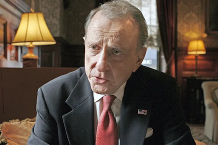Arlen Specter died Sunday morning of non-Hodgkin's lymphoma at his home in East Falls. (Elizabeth Robertson / Staff Photographer)