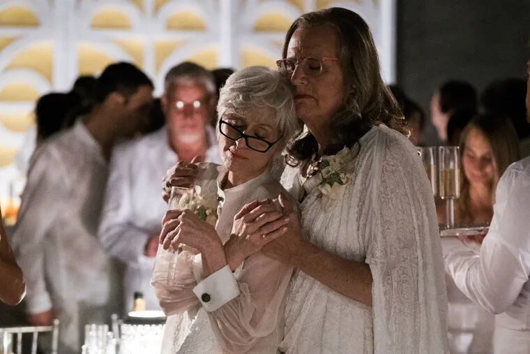 Judith Light (left) and Jeffrey Tambor in a scene from Season 2 of Amazon's "Transparent," which will be released on Dec. 11, 2015