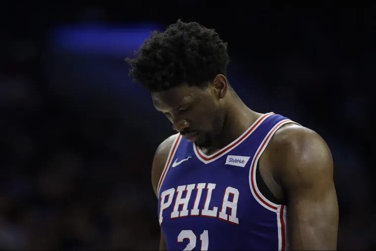 Joel Embiid did not accompany the Sixers on their road trip.