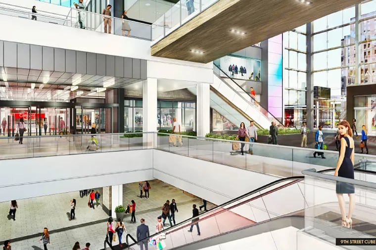 Gallery operator Pennsylvania Real Estate Investment Trust and mall developer Macerich Co. are asking the city to let them keep $127.5 million in taxes over 20 years. (PREIT)