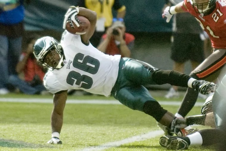 Brian Westbrook had a great career with the Eagles. But did he ever score a touchdown in the Super Bowl?