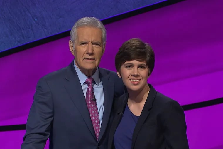 University of Chicago librarian Emma Boettcher unseats Naperville native James Holzhauer as "Jeopardy" champion on Monday's episode. (Jeopardy Productions/TNS)