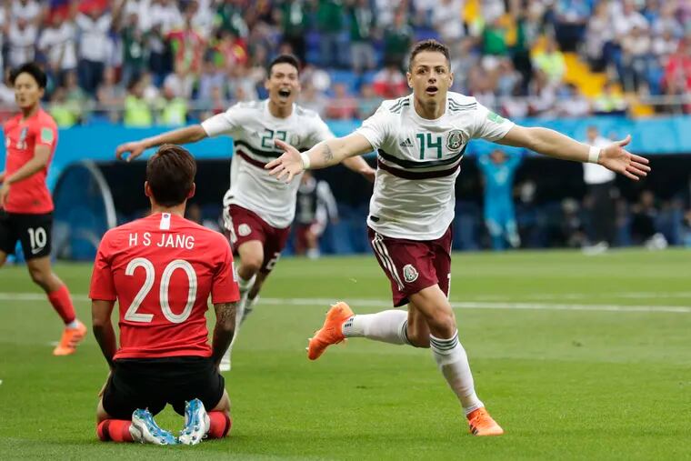 After scoring his 50th goal for Mexico in the win over South Korea, the stage is set for Javier Hernández (14) to rise to even greater heights.