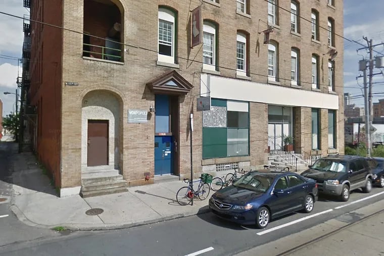 Pre-fire image of the 319 N 11th St. building the houses Vox Populi, a contemporary art space and collective. PHOTO COURTESY / GOOGLE STREET VIEW